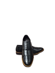 Leather Oxford Shoes Black