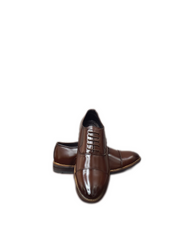 Leather Oxford Shoes Brown