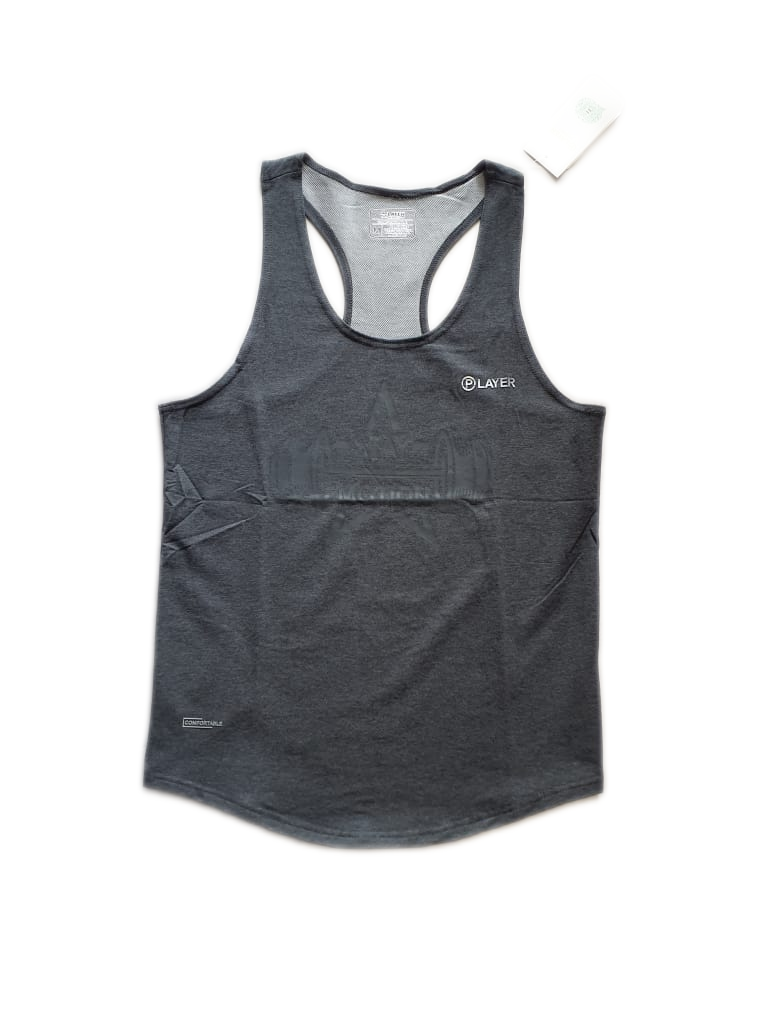 PR203C MEN'S COTTON GYM VEST