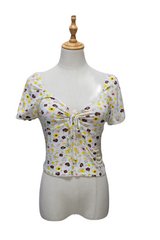 Short Sleeve Top For Spring & Summer, Women's Clothing