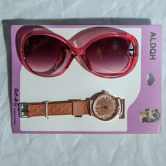 Combo Sunglass and Adventure Watch for Women